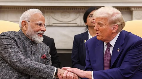 PM Narendra Modi and US President Donald Trump