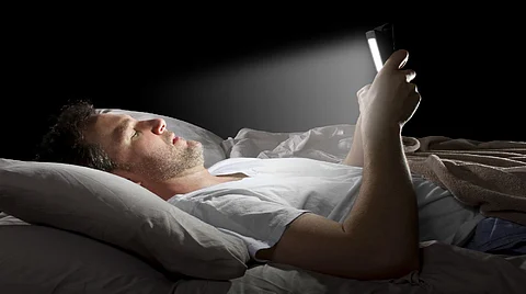 Screen use could up insomnia risk by up to 60 per cent, slash sleep time by half-hour, study finds