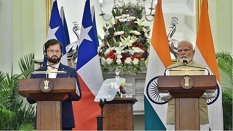 India and Chile on Tuesday announced starting negotiations on a comprehensive economic partnership pact
