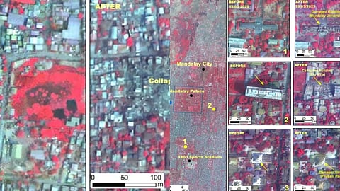 ISRO's CARTOSAT-3 images show damages caused by earthquake in Myanmar