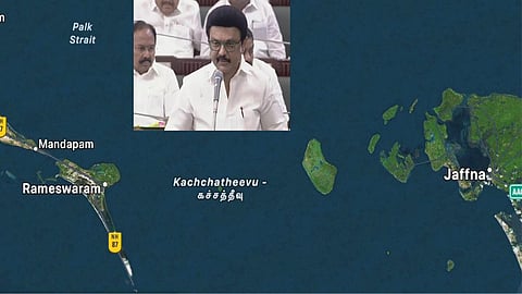 Katchatheevu islet, ceded to Sri Lanka