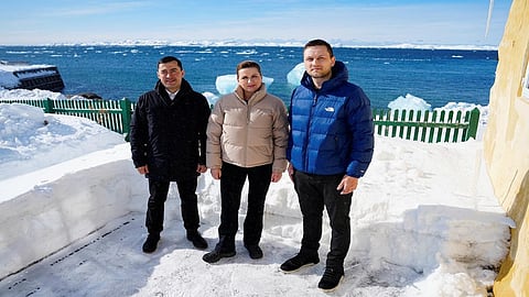 Denmark's PM is wrapping up a three-day visit to Greenland on Friday