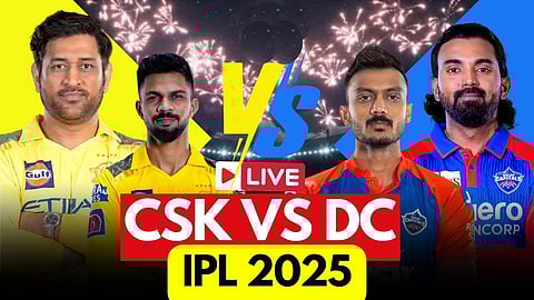 Delhi Capitals posted 183 for six against Chennai Super Kings in their Indian Premier League match