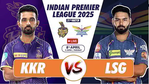 Lucknow Super Giants posted a massive 238 for three against Kolkata Knight Riders