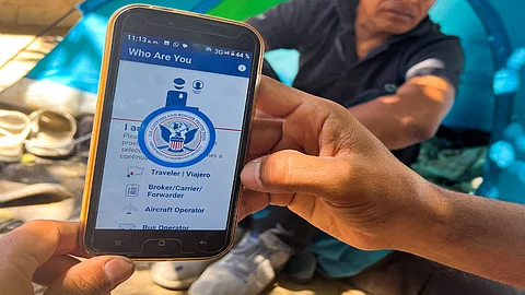 Migrants who were temporarily allowed to live in the US by using a Biden-era online appointment app have been told to leave the country