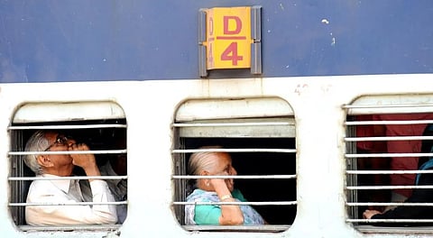 Railway passengers
