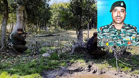 A Junior Commissioned Officer (JCO) of the Army was killed in an encounter with terrorists