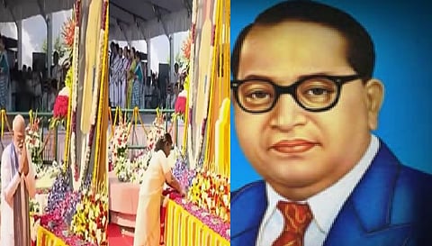 President, Vice Prez, PM pay floral tributes to Ambedkar on birth anniversary