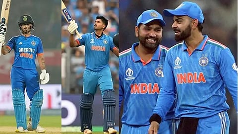 India's Test and ODI captain Rohit Sharma and batting talisman Virat Kohli retained their place