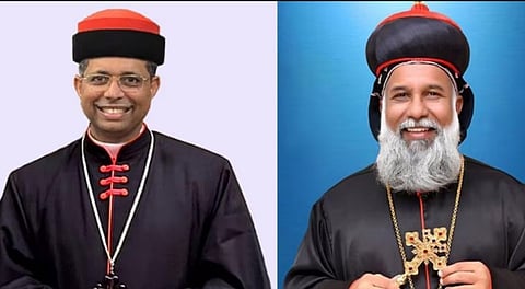 Cardinal George Koovakkad and Cardinal Baselios Cleemis
