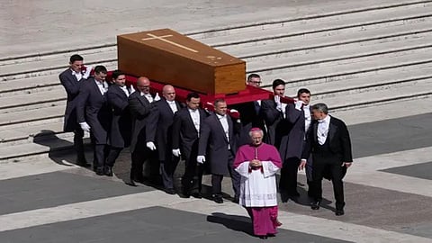 ‘Pope Francis among the people' in his funeral Mass