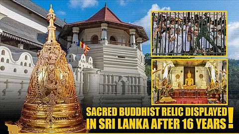 Buddha tooth relic concludes in Sri Lanka