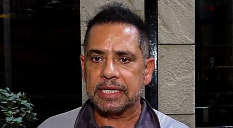 Businessman Robert Vadra speaks with the media regarding the Pahalgam terror attack, in New Delhi, Wednesday, April 23, 2025.