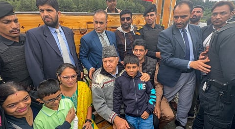 J&K National Conference President Farooq Abdullah