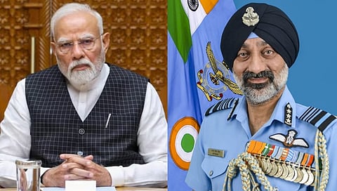 Modi meets Air chief