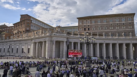 Locals gather for conclave watch in cardinal's hometown