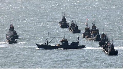Suspicious call on naval assets triggers security alert