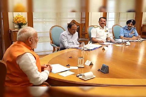 Indo-Pak: PM Modi chairs high-level meeting