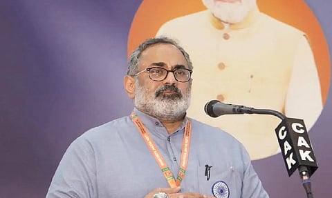Kerala BJP president Rajeev Chandrasekhar