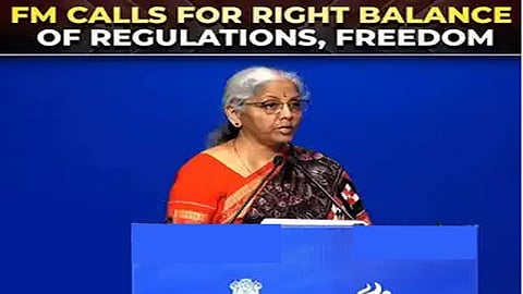 FM calls for right balance of regulations, freedom