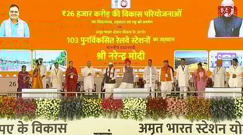 PM Modi in Rajasthan, inaugurates redeveloped railway station in Bikaner