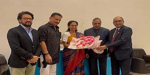 All-party delegation led by NCP MP Supriya Sule arrives in Qatar