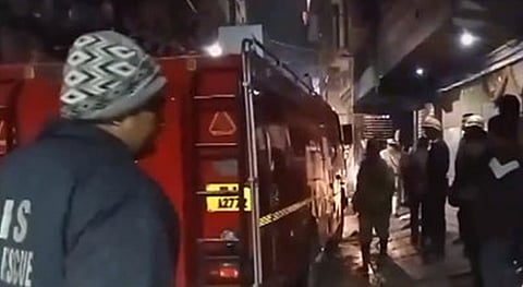 Teenagers killed in godown fire in Delhi's Shahdara,
