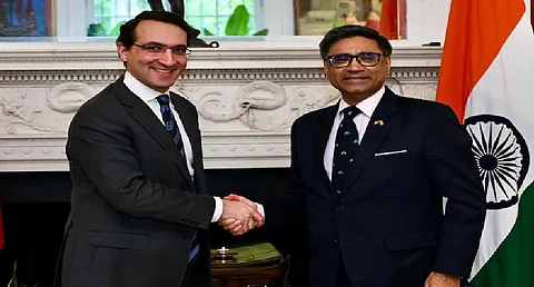 Foreign Secretary Vikram Misri meets US Under Secretary Jeffrey Kessler in Washington