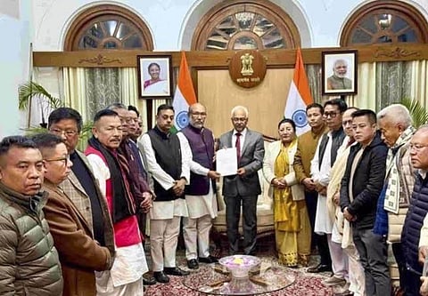 44 MLAs ready to form new government in Manipur, claims BJP leader after meeting Guv