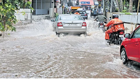 Rains cause power disruption, waterlogging in many parts of Kerala