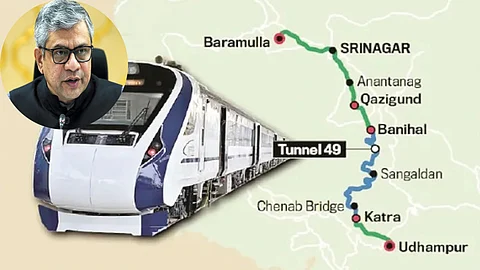 Railway Minister shares 8 features of Katra Srinagar Rail Link