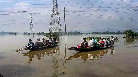 Assam flood situation improves, 3.37 lakh in 12 districts affected
