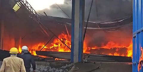 Fire breaks out in e-rickshaw charging station in northeast Delhi, two dead