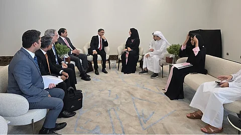 FS Misri meets UAE minister to review 'growing' bilateral partnership