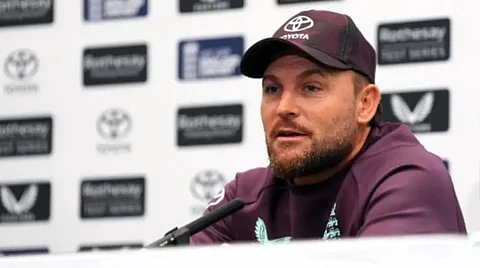 England head coach Brendon McCullum