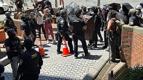Protests over immigration raids pop up across US