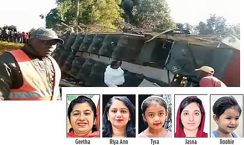 Mortal remains of 5 Keralites who died in Kenyan road mishap reach state