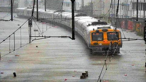 Mumbai witnesses incessant rains; local trains, metro services affected