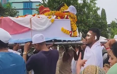 Ahmedabad plane crash: Lone survivor discharged from hospital; attends brother's cremation in Diu