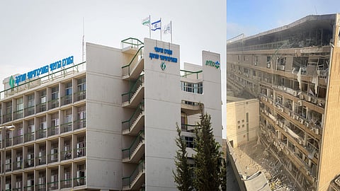 Iranian missiles strike Israel