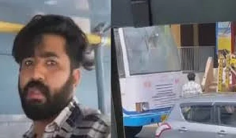 Man held for misbehaving with woman on moving bus in Kerala