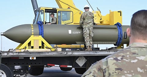 US strikes on Iran used bunker buster' bombs, cruise missiles