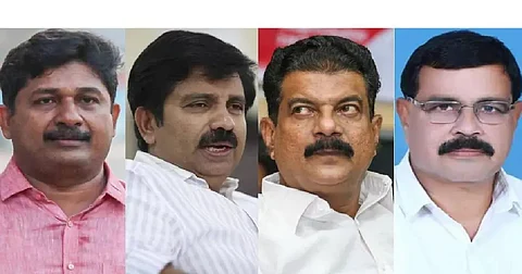 CPI(M)-led LDF backed senior leader M Swaraj,Congress-UDF fielded Aryadan Shoukath, Trinamool Congress state convenor P V Anvar and BJP-led NDA Mohan George