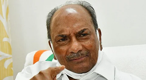 Congress veteran A K Antony