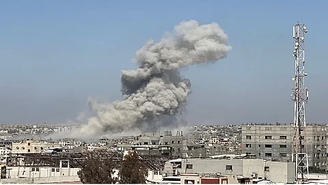 Explosive kills 7 Israeli soldiers in Gaza inside armoured vehicle: military