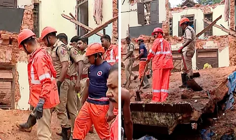 Three migrant labourers die in building collapse in Kerala