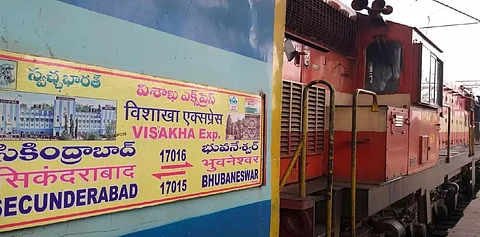 Visakha express in Andhra