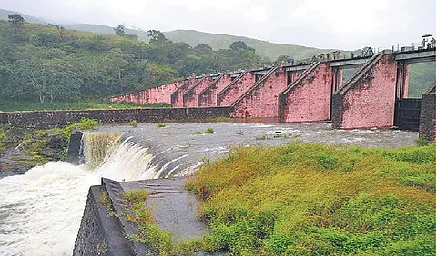 Mullaperiyar Dam shutters opened as water level rises after heavy rain