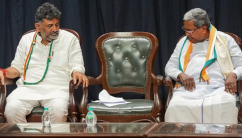 D K Shivakumar and Siddaramaiah