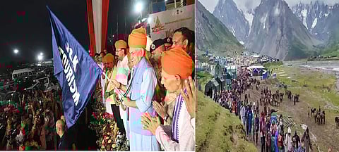 L-G flags off first batch of Amarnath Yatra pilgrims from Jammu